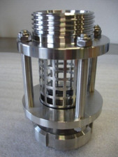 Schaulaterne Schauglas DN 40 Milchgewinde Edelstahl 1.4301, NEU