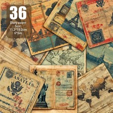 Vintage Antique Travel Tickets