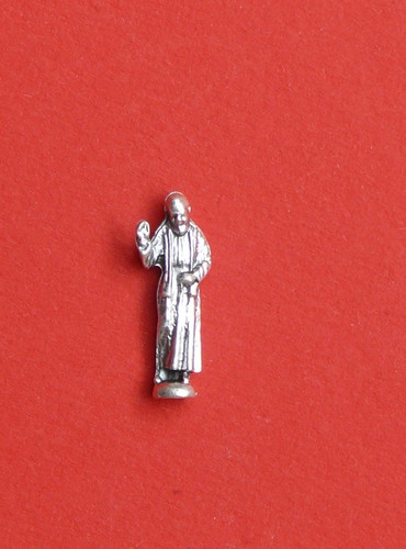 Heiligenfigur zinnfigur - ,
