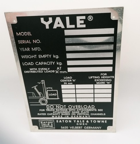 Gabelstapler schild groß - gabelstapler,