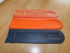 2 x original DOLMAR , 1 x No Name, Schwertschutz Kettenschutz