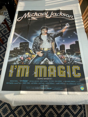 Michael jackson poster 1984 - jackson,