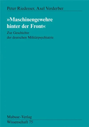 'Maschinengewehre hinter der