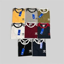 ADIDAS ORIGINALS HERREN T-SHIRT DREI STREIFEN KURZARM