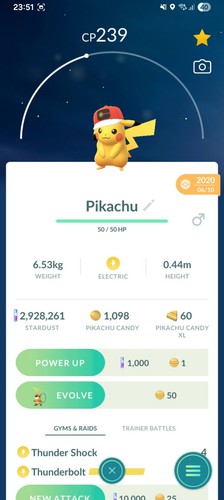 Pikachu wold cap pokemon - pikachu,