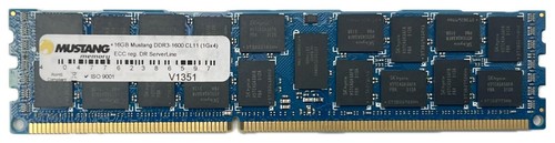 Mustang 16gb ddr3 1600 - ecc, reg
