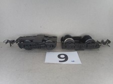 Schicht / Prefo H0 DC Paar Drehgestell komplett Schnellzugwagen (9)