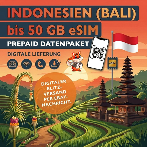 Esim indonesien bali - esim, prepaid