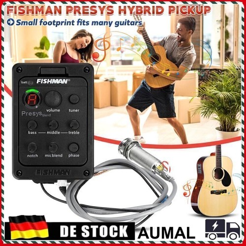 Fishman band 301 eq - fishman, 4-band