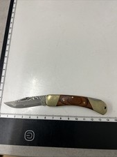 Taschenmesser Klappmesser Damastklinge Semptec Retro Vintage Deko Sammeln