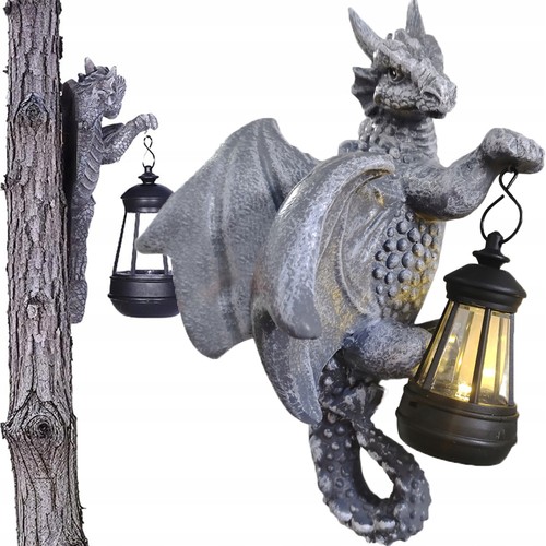 Drachen deko mit - drachen, solar