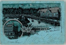 13546031 - 4690 Wanne Gasthaus Flora Gondelteich Voegel Herne Stadtkreis 1906