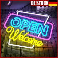 Neon LED Schild “Open