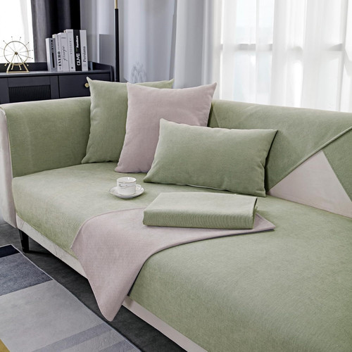 Chenille sofabezug - chenille,