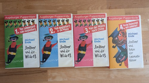 Vhs augsburger puppenkiste - vhs,