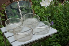 4 x original DDR Glasnapf Futternapf Trinknapf Nager Kleintierhaltung Kaninchen