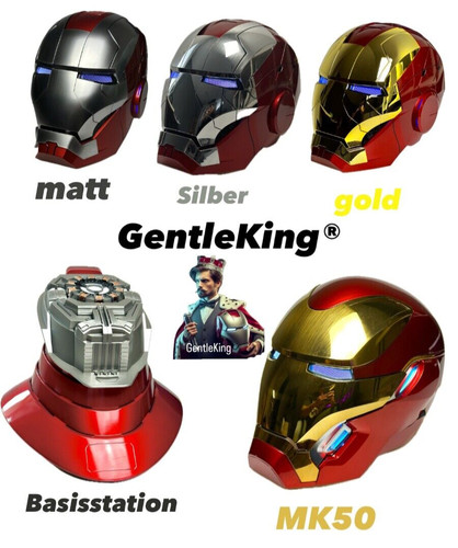 Iron man helm mk5 - iron,