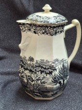 Antike Kaffee Milch Kanne