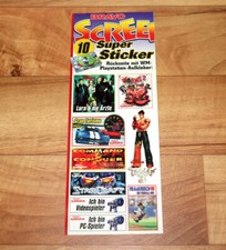 Vintage PS1 Spiele Sticker Set Tekken 3 Gran Turismo StarCraft Lara Croft Worms 2