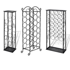 8 21 28  Flaschen Metall Weinregal Flaschenregal Flaschenständer Weinschrank Neu