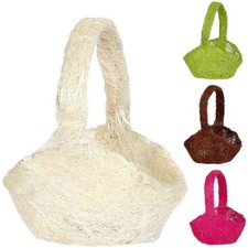 Blumen-Körbchen "Natur-Sisal"