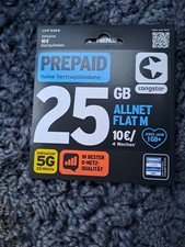 sim karte prepaid congstar