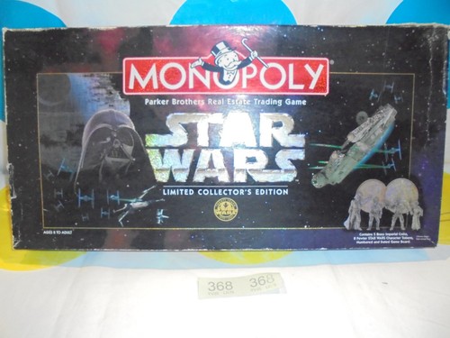 Vintage star wars monopoly - vintage,