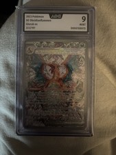 Pokémon Glurak Ex OBF 223/197 AOG 9 MINT Obsidianflammen Wie PSA