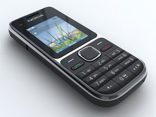 Nokia  C2-01 - Schwarz (Ohne