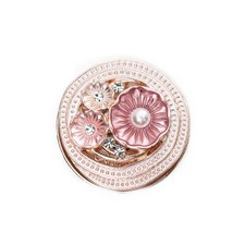 Magnetbrosche rosa blumen - magnetbrosche,