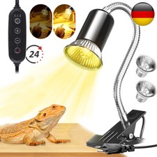 Schildkröten Wärmelampe Reptilien Terrarium Lampe UVA UVB 25,50W Heizlicht DHL