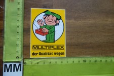Alter Aufkleber Modellbau Modellsport Schiff MULTIPLEX Fernsteuerung