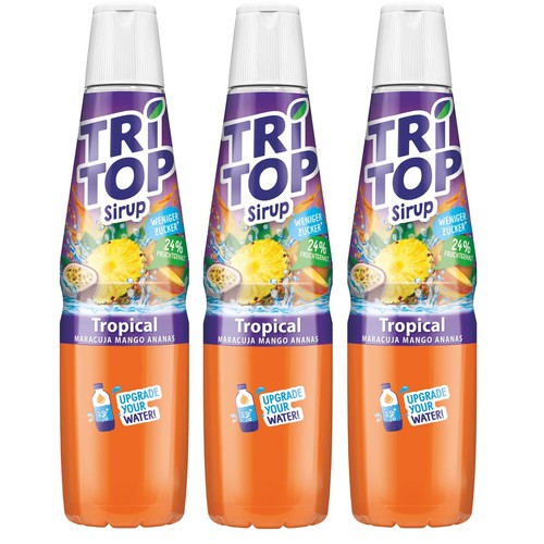 Tri top getränke - top, getränke-sirup