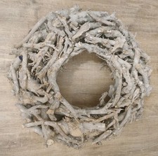 XL Deko Kranz Tisch Wand Holz