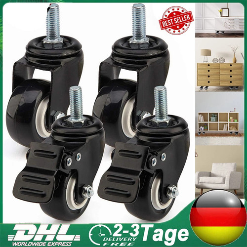 Lenkrollen mit m8 - lenkrollen,
