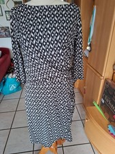 SCHICKES SCHWARZ-WEISS GEMUSTERTES KLEID v. UNITS COLLECTION, Gr. 38