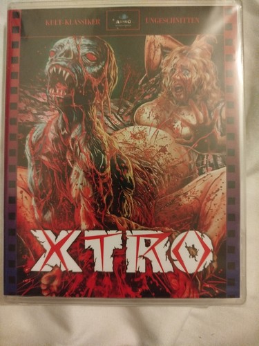 Xtro cover blu ray - cover, b,