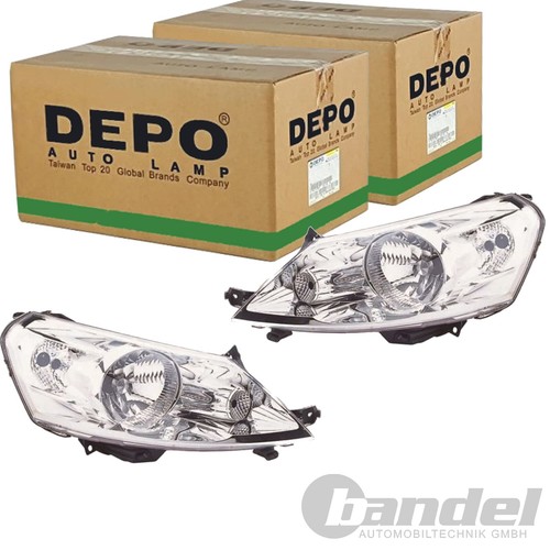 Depo halogen scheinwerfer - 2x,