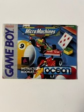 Micro Machines Game Boy Nintendo Gameboy Spielanleitung TOP Zustand