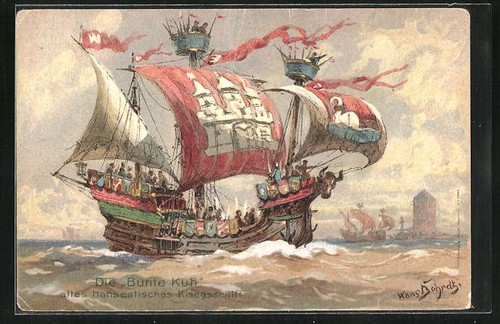 Künstler hans bohrdt - künstler-ak,