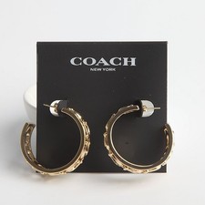 Coach Signature Metall Creolen