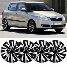 15" Zoll Radkappen Satz Radzierblenden Radblenden R15 für Fabia Octavia Roomster