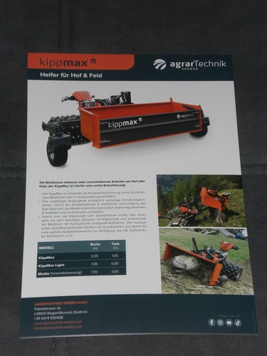 Agrartechnik seeber kippmax - agrartechnik,