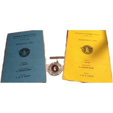 Motorrad Silber gepunzt