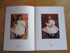Sigikid Sabine Esche 1990 Katalog 14 Puppen abgeb. mit Maßen Daten DIN A 4 Top