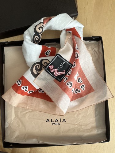 Alaia rosa weiß - , print
