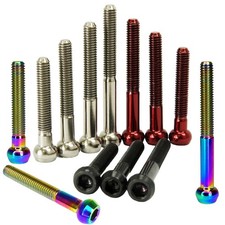 Titan M5 Ti Kugelkopf Schraube Innensechskant Fahrrad Sattelstütze tuning bolt