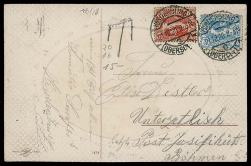 Oberschlesien postkarte aus - postkarte,
