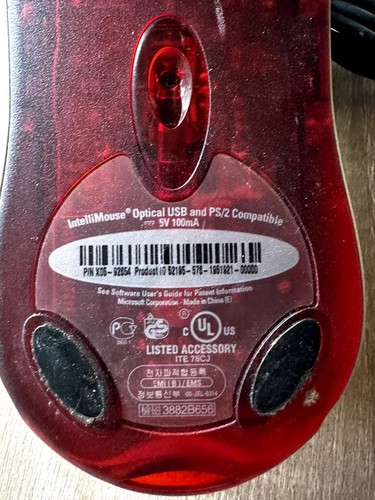 Microsoft intellimouse optical - microsoft,