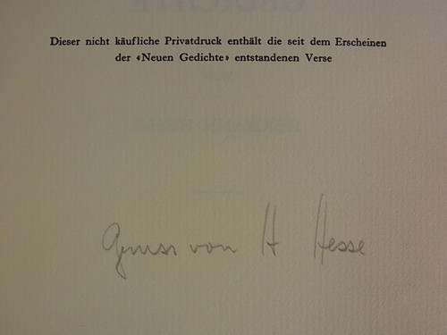 Zehn gedichte signiert - zehn, von